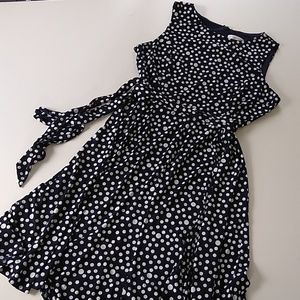 Knee length, empire waste dress